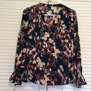 Ann Taylor Floral Blouse